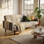 ANASTASIO - divano letto moderno in tessuto