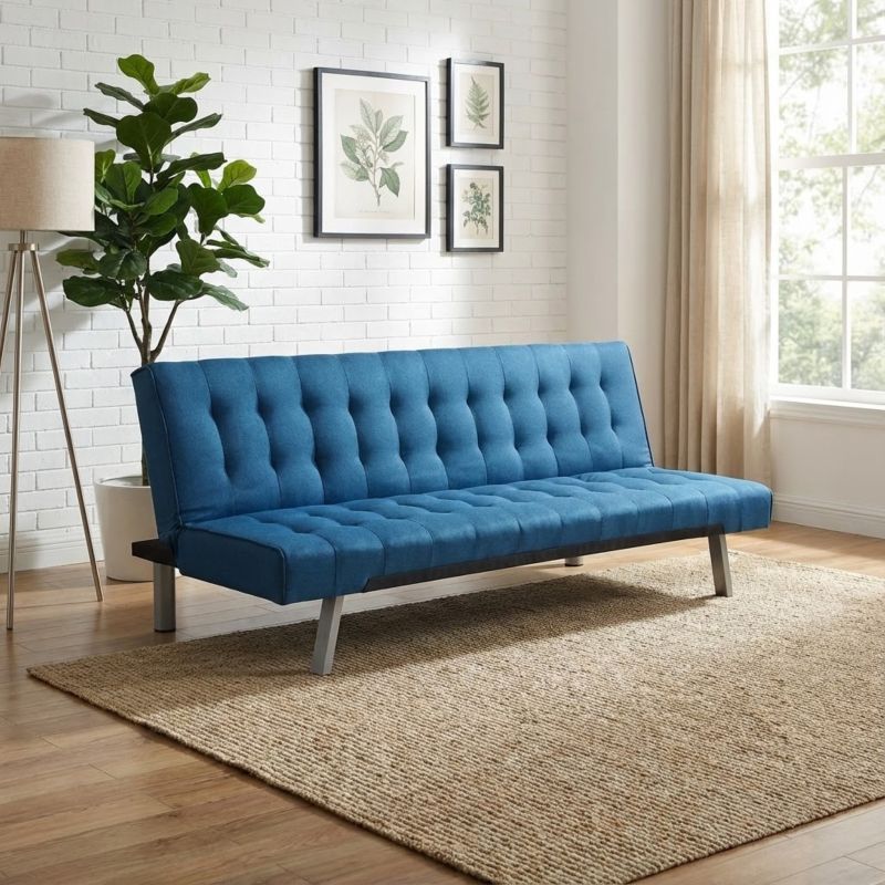 ADAM - divano letto moderno in tessuto