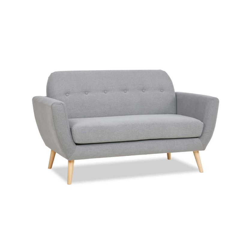 HANSEL - divano stile scandinavo in tessuto