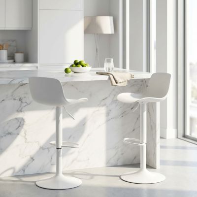 ESTEBAN - sgabello alto in acciaio