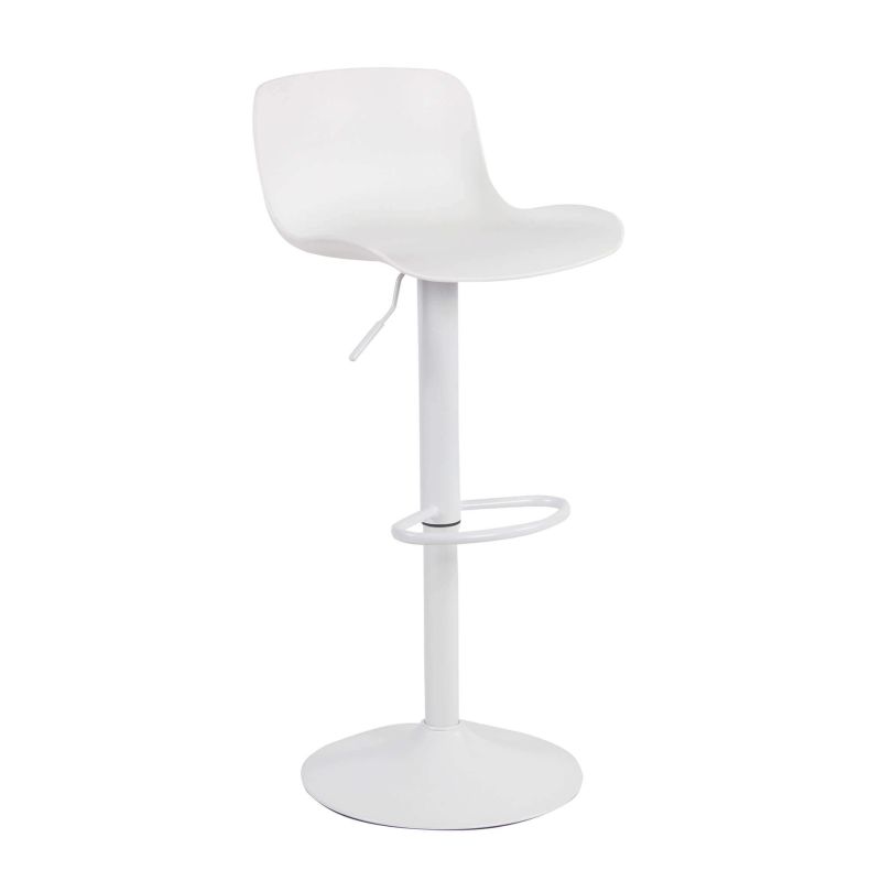 ESTEBAN - sgabello alto in acciaio