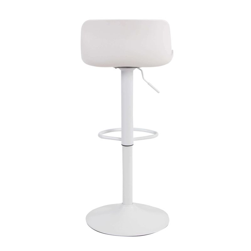 ESTEBAN - sgabello alto in acciaio