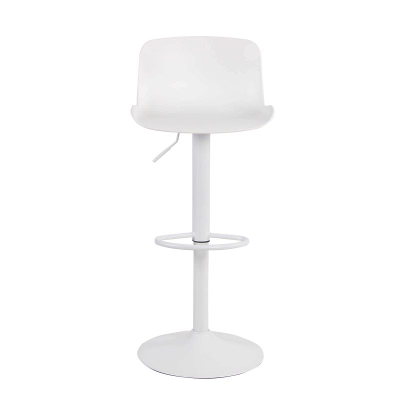 ESTEBAN - sgabello alto in acciaio