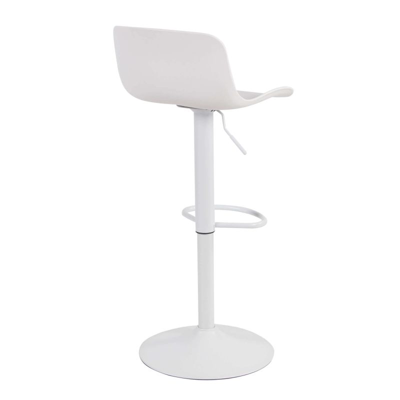 ESTEBAN - sgabello alto in acciaio