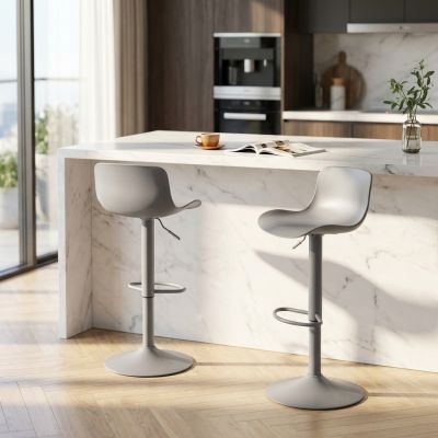 ESTEBAN - sgabello alto in acciaio