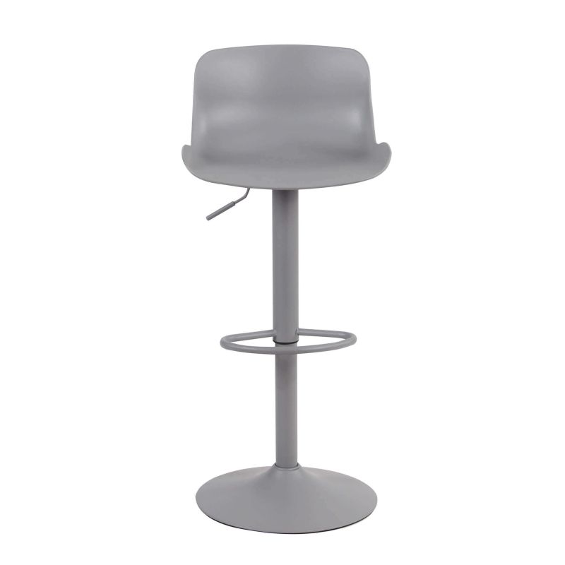 ESTEBAN - sgabello alto in acciaio