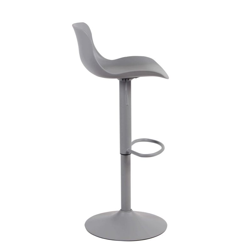 ESTEBAN - sgabello alto in acciaio