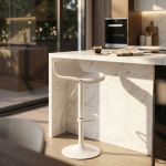 IAGO - sgabello alto in acciaio