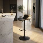 IAGO - sgabello alto in acciaio