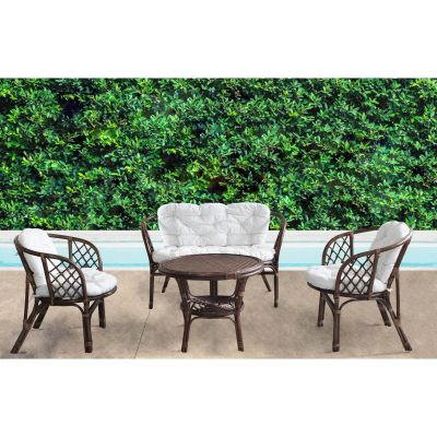 JERA - salotto da giardino in rattan