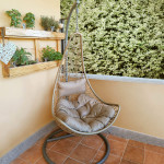 JACKALYN - sedia sospesa da giardino