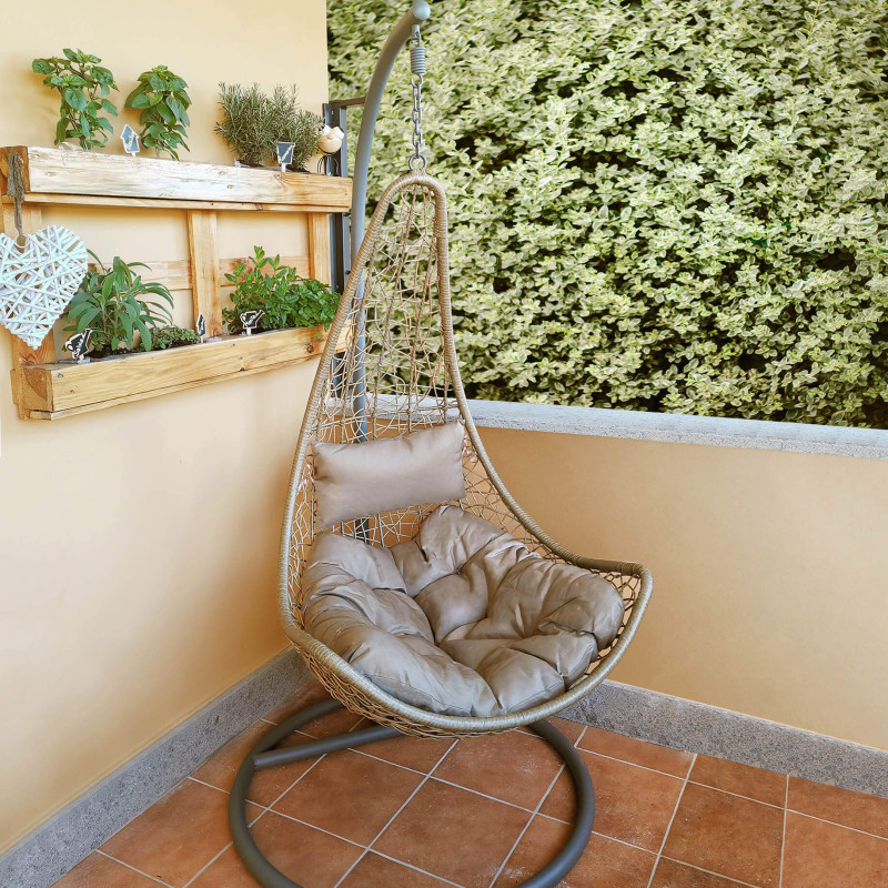 JACKALYN - sedia sospesa da giardino