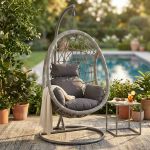 JANE - sedia sospesa da giardino