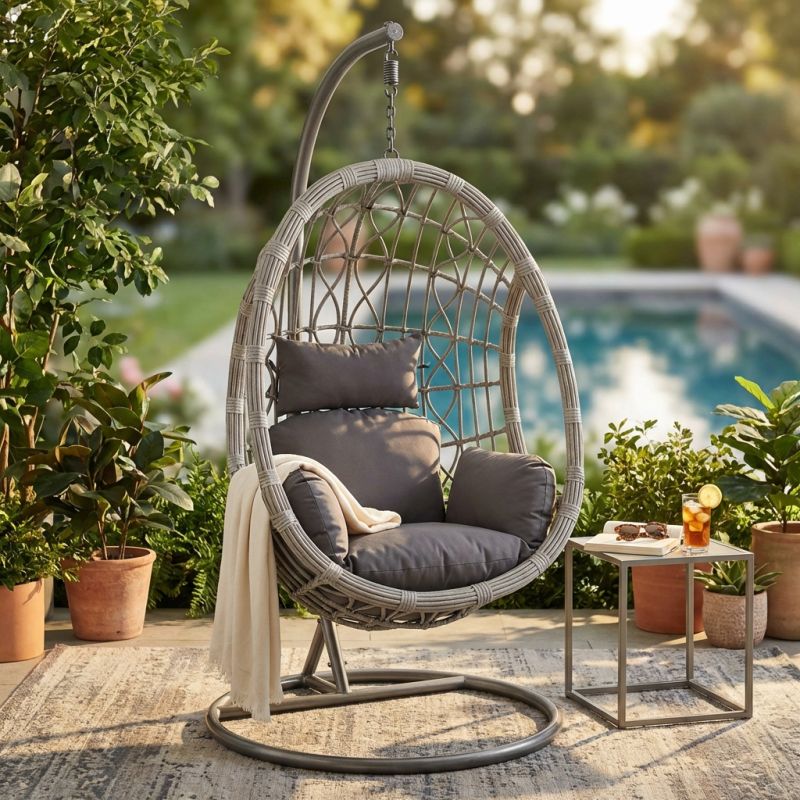 JANE - sedia sospesa da giardino
