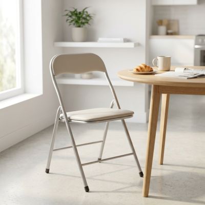 LUCIE - sedia pieghevole salvaspazio opaca