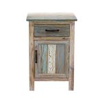 COLORWOOD - comodino in legno colorato