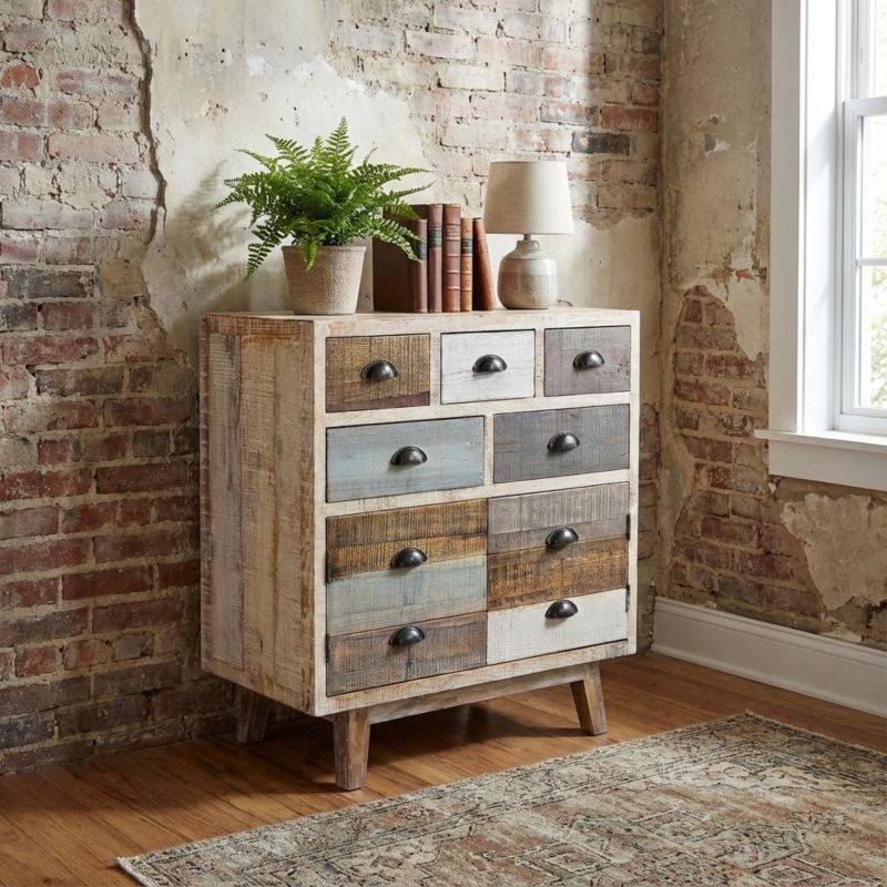 COLORWOOD - madia in legno colorato