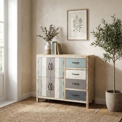 COLORWOOD - mobile 4 cassetti 4 ante