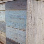 COLORWOOD - credenza quattro cassetti in legno colorato