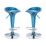 BLANCO - sgabello moderno da bar e sala da pranzo set da 2