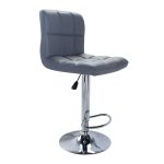 GIL - sgabello alto in acciaio set da 2