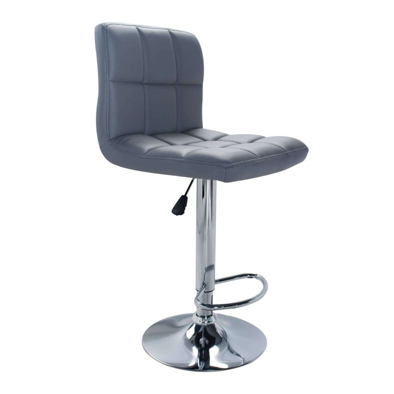 GIL - sgabello alto in acciaio set da 2