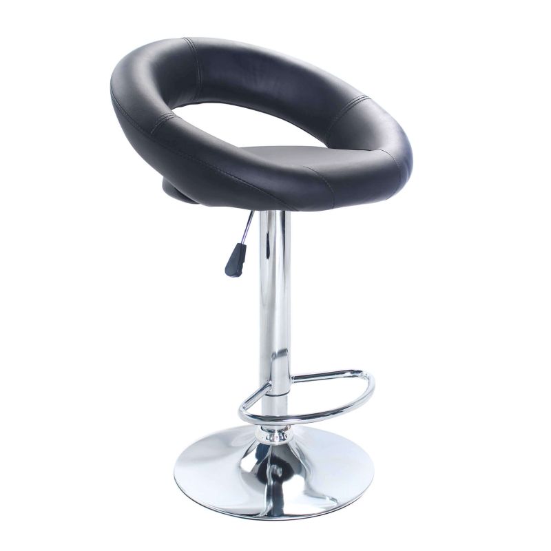 GUSTAVO - sgabello alto in acciaio set da 2