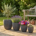 MONTSERRAT - set di 4 vasi