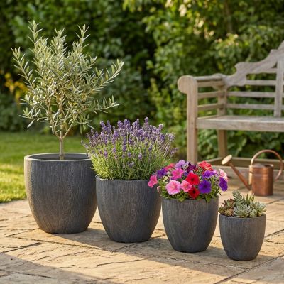 MONTSERRAT - set di 4 vasi