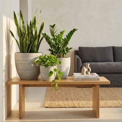 NURIA - set di 3 vasi