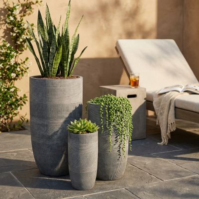 PATRICIA - set di 3 vasi