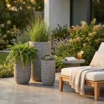 BEATRIZ - set di 3 vasi