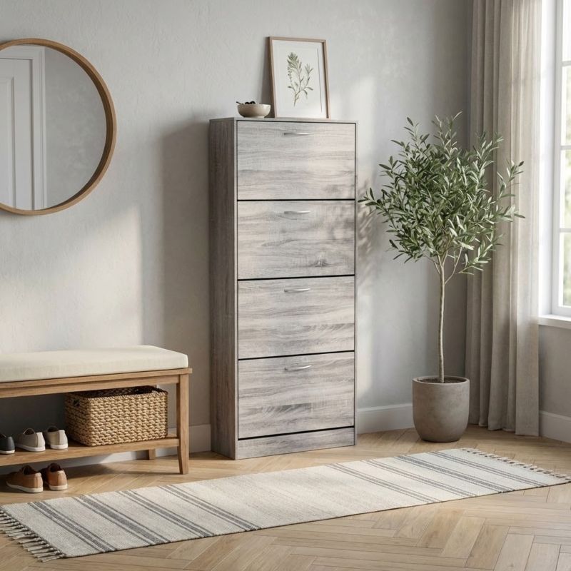 CALISS - scarpiera con 4 ante