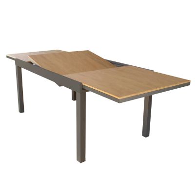 VIDUUS - tavolo da giardino allungabile in alluminio e polywood