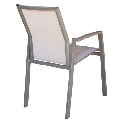 LOTUS - poltrona da giardino in alluminio