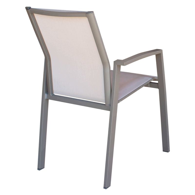 LOTUS - poltrona da giardino in alluminio