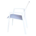 LOTUS - poltrona da giardino in alluminio