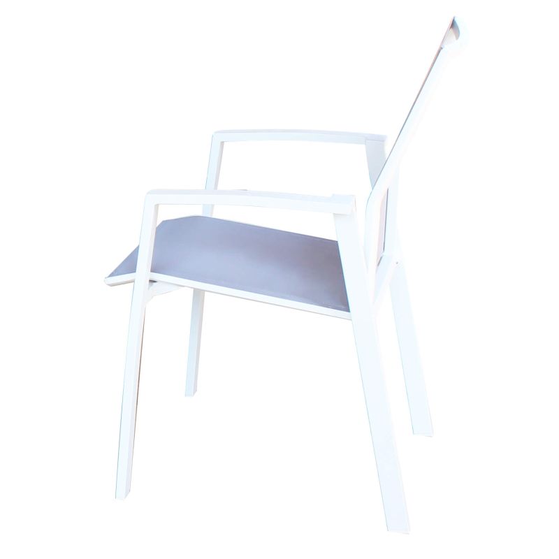 LOTUS - poltrona da giardino in alluminio