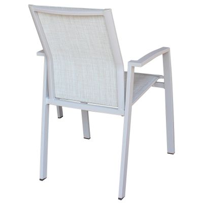 LOTUS - poltrona da giardino in alluminio