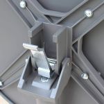 OPERA - tavolo da giardino in acciaio diametro 60