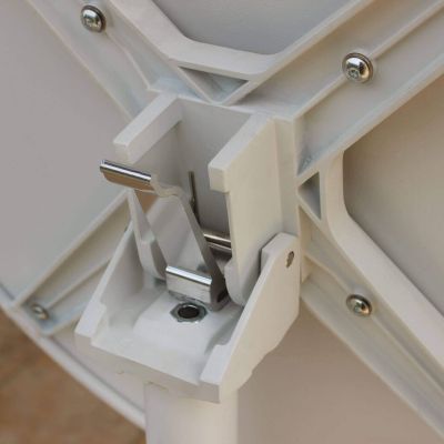 OPERA - tavolo da giardino in acciaio diametro 60