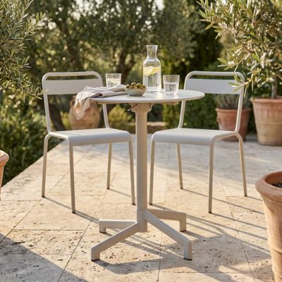 OPERA - tavolo da giardino in acciaio diametro 60