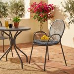 MARIS - poltrona da giardino impilabile in ferro