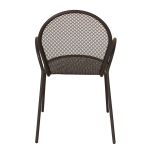 MARIS - poltrona da giardino impilabile in ferro