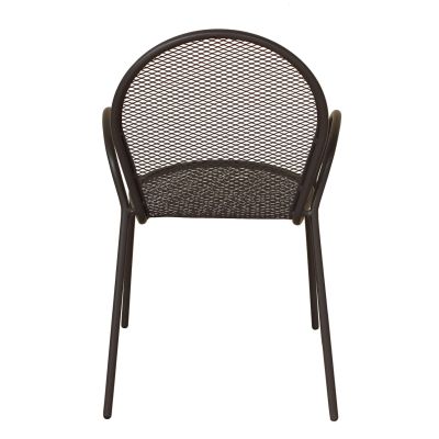 MARIS - poltrona da giardino impilabile in ferro