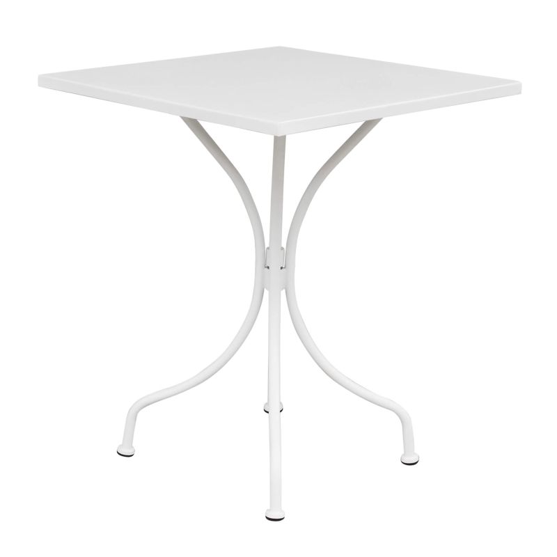 ROMANUS - tavolo in acciaio da giardino