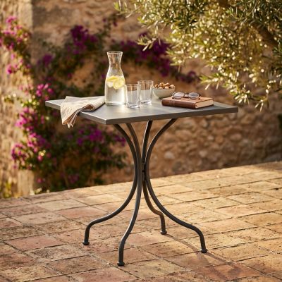 ROMANUS - tavolo in acciaio da giardino