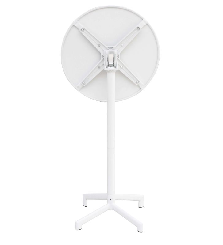 OPERA - tavolo alto da giardino in acciaio