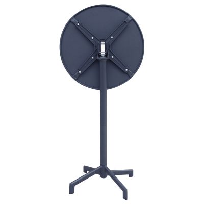 OPERA - tavolo alto da giardino in acciaio