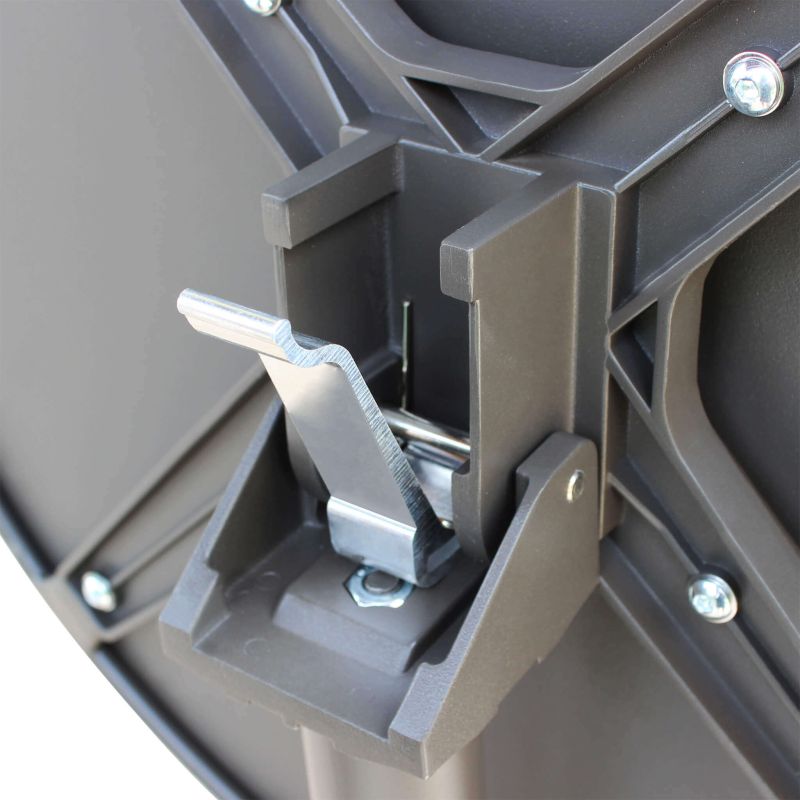 OPERA - tavolo alto da giardino in acciaio